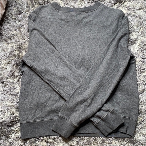 PLAID WOMENS GAP CREWNECK SWEATSHIRT - Picture 3 of 3